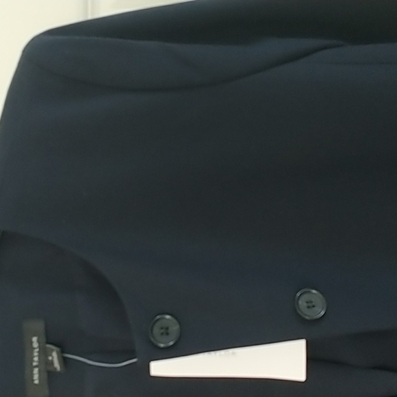 Ann Taylor Classic Navy Blazer 4 - Picture 5 of 13